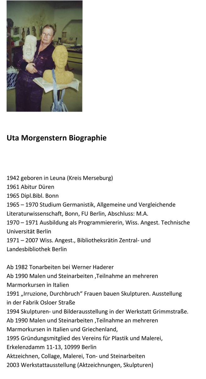 Microsoft Word - Uta Morgenstern Biographie1.docx